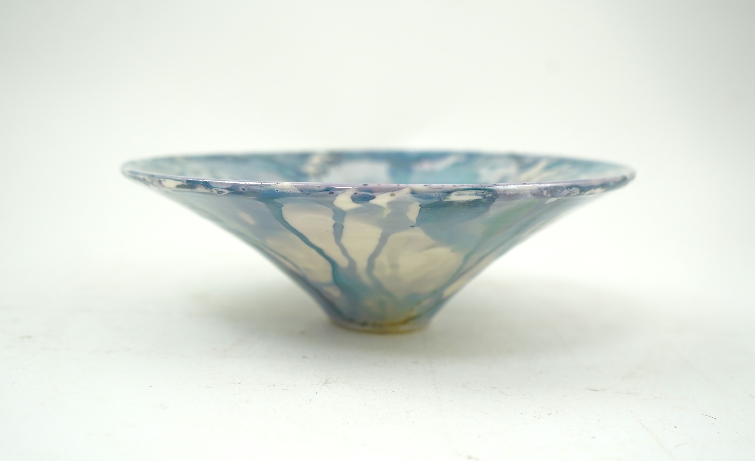 Janet Leach (1918-1997): A lustre conical bowl